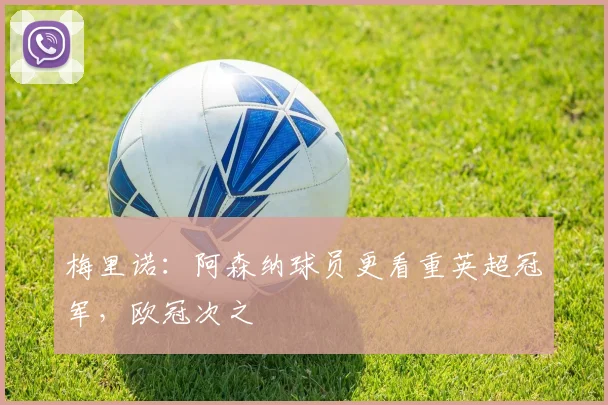 梅里诺：阿森纳球员更看重英超冠军，欧冠次之